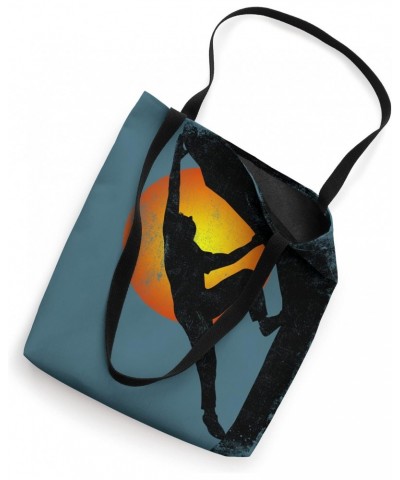 Climbing Climber Bouldering Free Speed Only Vintage Tote Bag $10.58 Totes