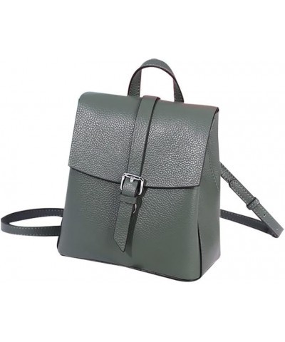 Women Bag Backpack Purse Travel Best Choice Genuine Leather Backpack Rucksack Casual Handbags Work Bag (Pink) Green $43.19 Ba...