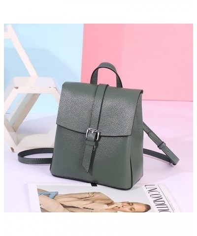 Women Bag Backpack Purse Travel Best Choice Genuine Leather Backpack Rucksack Casual Handbags Work Bag (Pink) Green $43.19 Ba...