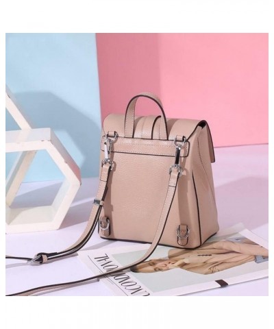 Women Bag Backpack Purse Travel Best Choice Genuine Leather Backpack Rucksack Casual Handbags Work Bag (Pink) Green $43.19 Ba...