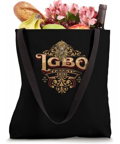 Proudly Igbo - Nigerian Flag I Love Igbo Family Heritage Tote Bag $12.95 Totes