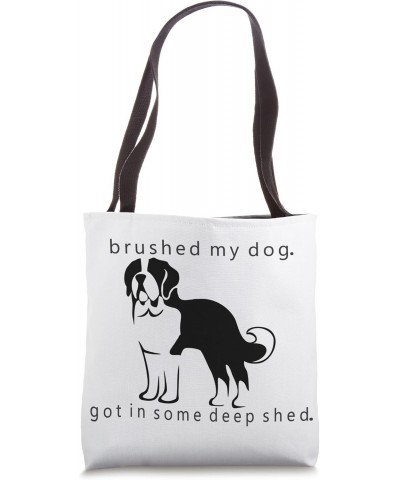 Saint Bernard Deep Shed | Tote Bag $13.25 Totes