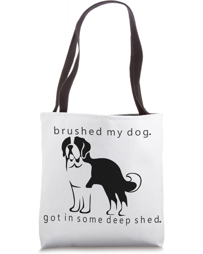 Saint Bernard Deep Shed | Tote Bag $13.25 Totes