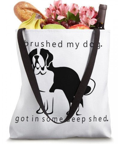 Saint Bernard Deep Shed | Tote Bag $13.25 Totes