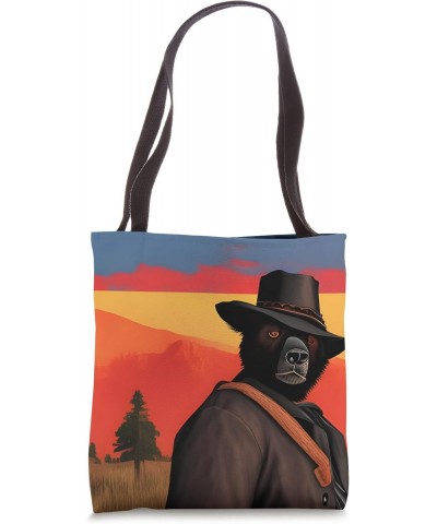 Cowboy Bear Tote Bag $12.96 Totes