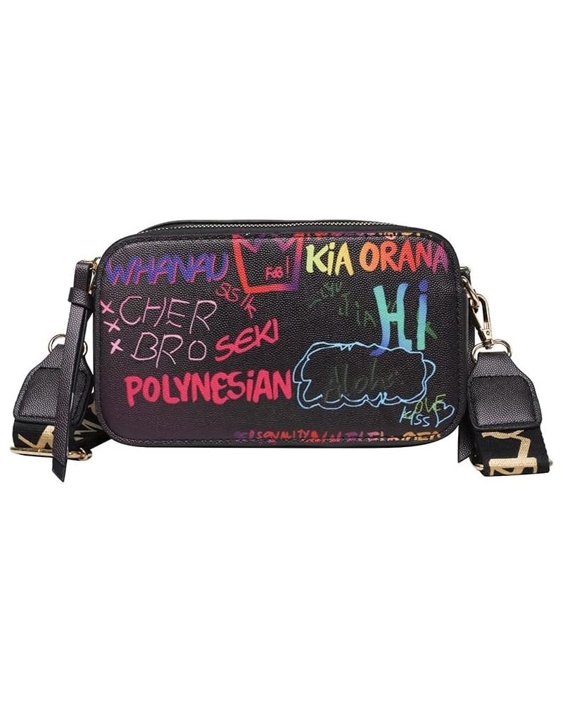 Women's Crossbody Bag, Small Shoulder Bag, Women's Handbag, Small Clutch, Aesthetic Purse, Y2K Purse (Multicolor) Black $32.7...