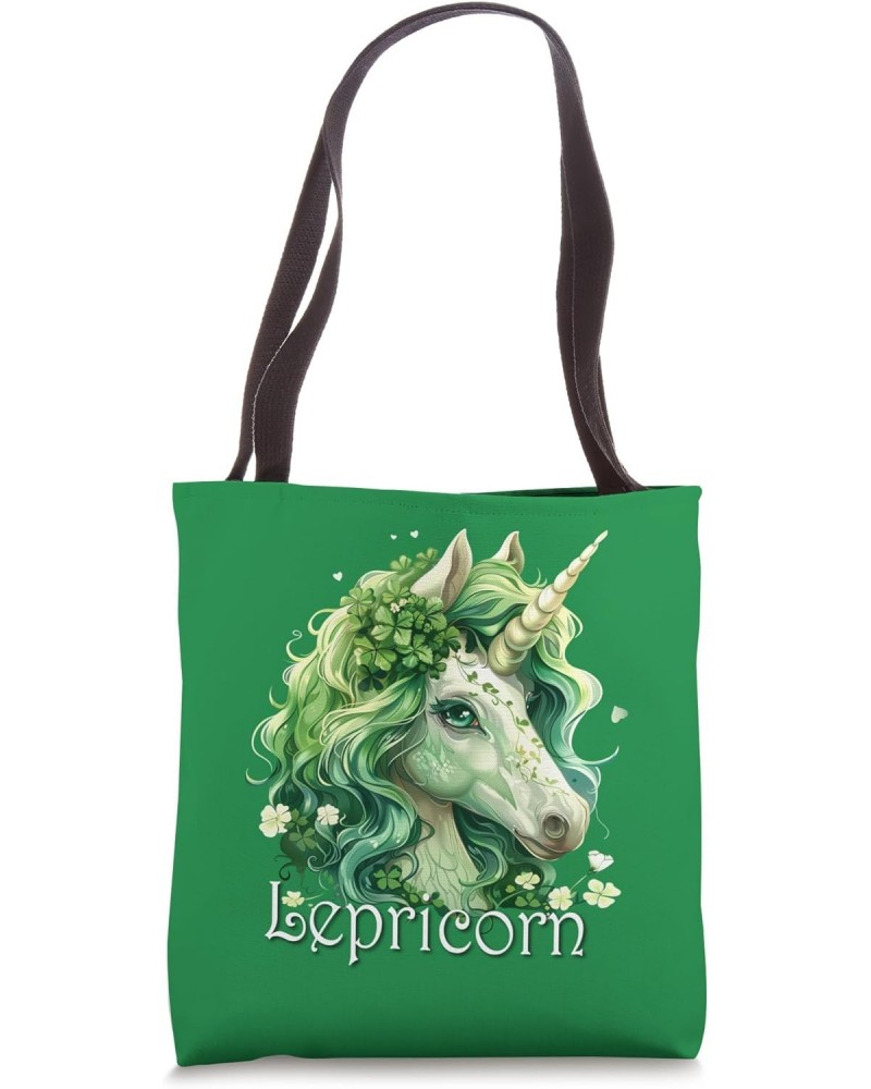 Lepricorn Funny Leprechaun clovers St. Patrick's Day Tote Bag $16.17 Totes