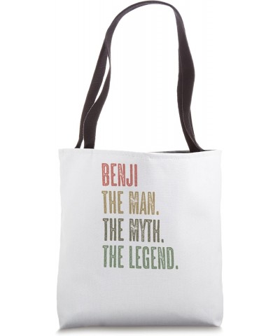 BENJI the Man the Myth the LEGEND | FUNNY - Mens Boys Name Tote Bag $14.00 Totes