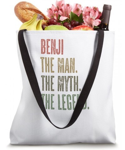 BENJI the Man the Myth the LEGEND | FUNNY - Mens Boys Name Tote Bag $14.00 Totes