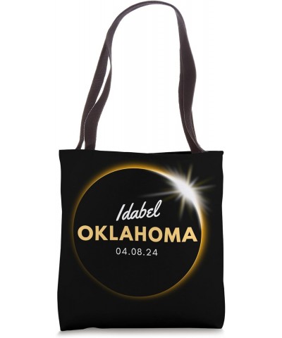 Total Solar Eclipse 2024 Idabel, Oklahoma Totality Tote Bag $12.25 Totes