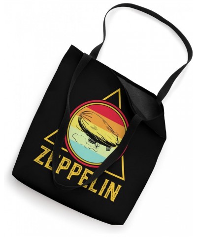 Vintage Retro Zeppelin - 70s 80s Dirigible Airship Blimp Tote Bag $11.04 Totes