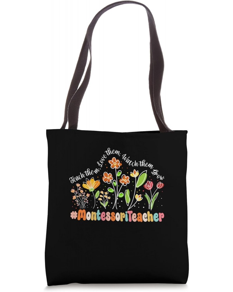 Montessori Teacher Appreciation Week Teacher Back to School Tote Bag $15.10 Totes