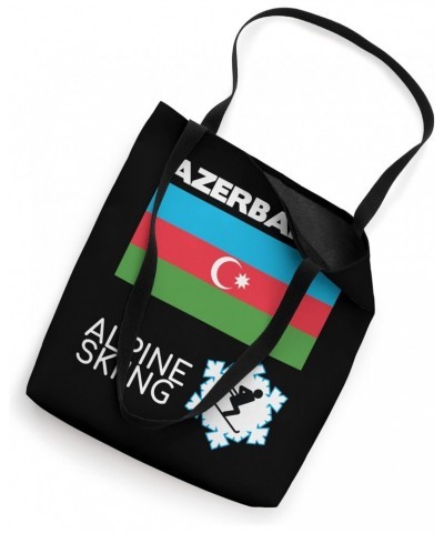 Azerbaijan Alpine Skiing Winter Sports Competition Fan 2022 Tote Bag $15.22 Totes