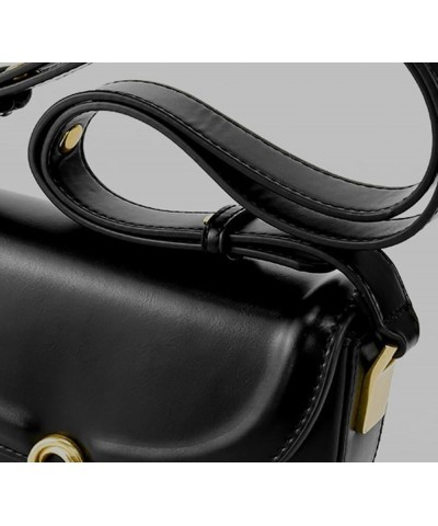 Women Saddle Shoulder Bag PU Leather Handbag Trendy Crossbody Tote Bag Hobo Satchel Casual Purse 2024 Amber $15.03 Shoulder Bags