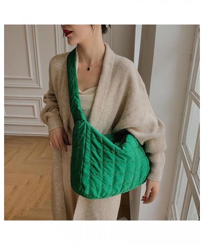 Woven Bag for Women,Fashion Vegan Leather Tote Bag Travel Handbags and Purses Retro Handmade Shoulder Bag Green-2 $17.69 Totes