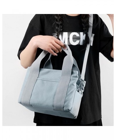 Stylish Large Canvas Tote Bag with Zipper Versatile Women Crossbody Shoulder Bags for Travel and Work Green $27.62 Totes