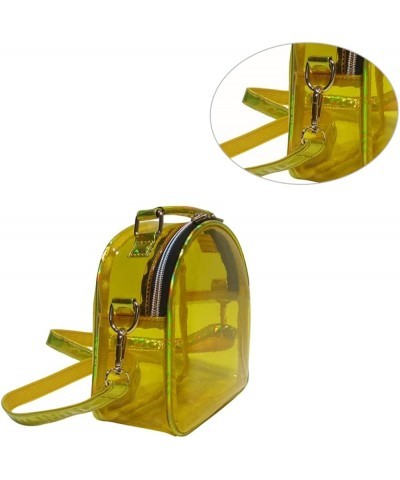 2pcs Transparent Shoulder Ladies Bag for Crossbody Yellow Chic Storage Casual Fashion Women Messenger Yellowx3pcs $13.57 Shou...