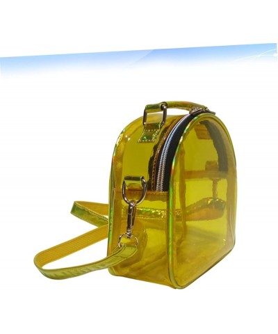 2pcs Transparent Shoulder Ladies Bag for Crossbody Yellow Chic Storage Casual Fashion Women Messenger Yellowx3pcs $13.57 Shou...