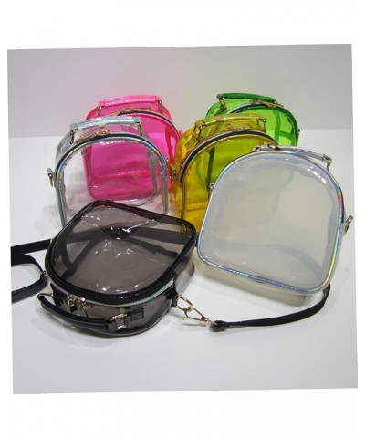 2pcs Transparent Shoulder Ladies Bag for Crossbody Yellow Chic Storage Casual Fashion Women Messenger Yellowx3pcs $13.57 Shou...