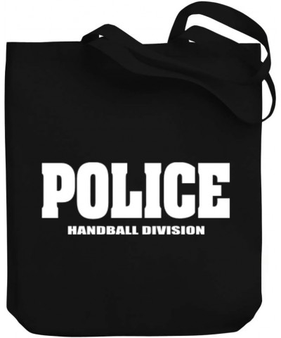 POLICE Handball DIVISION Canvas Tote Bag 10.5" x 16" x 4 $23.59 Totes