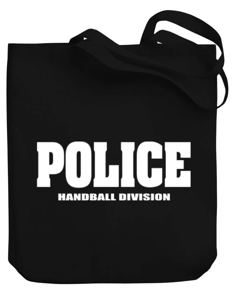 POLICE Handball DIVISION Canvas Tote Bag 10.5" x 16" x 4 $23.59 Totes