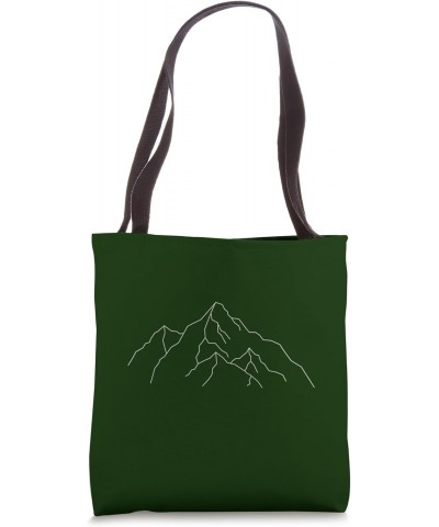 Hiking Mountain Adventure Mother Nature Design Tote Bag $10.53 Totes