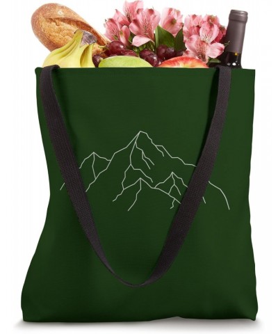 Hiking Mountain Adventure Mother Nature Design Tote Bag $10.53 Totes