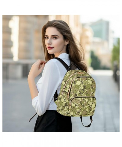 Green Skull Backpack Purse for Women Anti-theft Small Fashion Travel Backpack with Strap Handbag Lady Purse,S Medium $13.33 B...