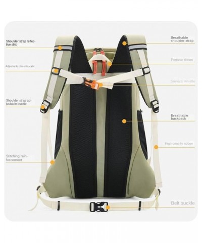 40l Mountaineering Bag Lightweight Travel Backpack Outdoor Hiking Backpack Comes With Rain Cover 40L Black $48.08 Backpacks