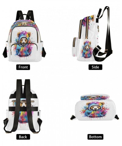 Painted Bear Women Backpack Purse Travel Daypack Shoulder Bag $17.50 Backpacks