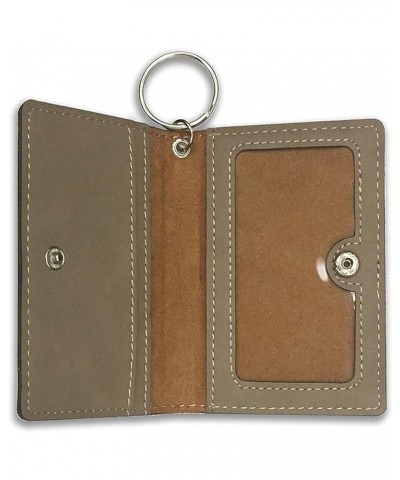 ID Holder Wallet, Polar Bear, Personalized Engraving Included (Light Brown) Light Brown $15.95 Wallets