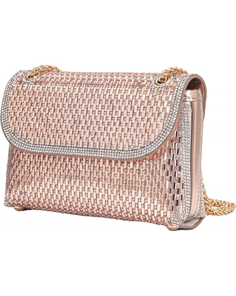 Shoulder Bags Crossbody Bag Purses Handbags Crystals Rhinestone Evening Bag for Women Clutch Purse with Chain Style 2 : Champ...