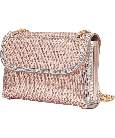 Shoulder Bags Crossbody Bag Purses Handbags Crystals Rhinestone Evening Bag for Women Clutch Purse with Chain Style 2 : Champ...