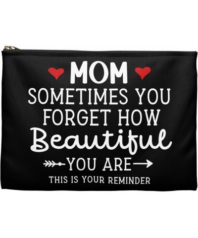 Mothers Day Gifts for Mom Trendy Clutch Purses for Women Cute Accessory Pouch B - Black $14.49 Clutches