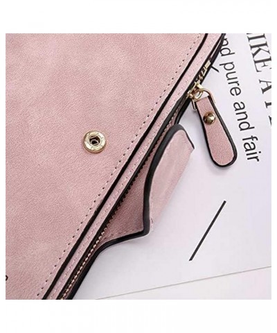 Retro Glamorous Multiple Slots Women Wallets, Portable Pu Leather Trifold Wallets, Fashion Billfolds Long Purse Credit Card C...