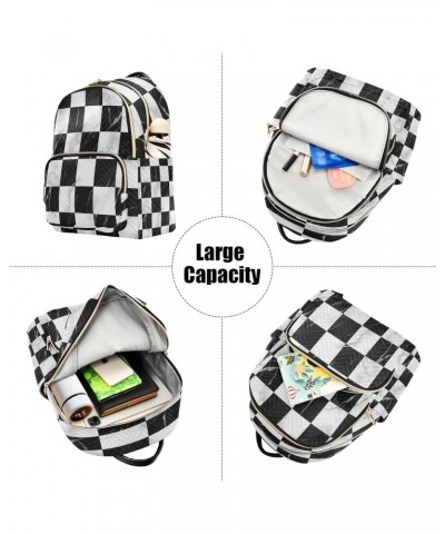 Marble Backpack for Women Purse Bag Travel Handbag Shoulder Bag $18.19 Backpacks