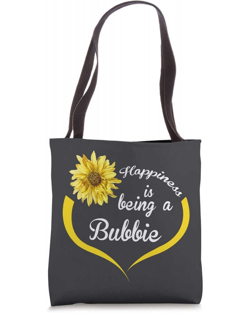 Bubbie Gift: Happiness Is Being A Bubbie Tote Bag $10.56 Totes