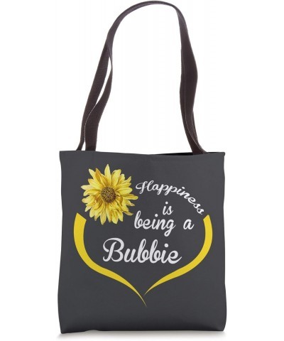 Bubbie Gift: Happiness Is Being A Bubbie Tote Bag $10.56 Totes