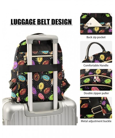 1234567 Women Backpack Purse Shoulder Bag Color Medium $14.19 Backpacks