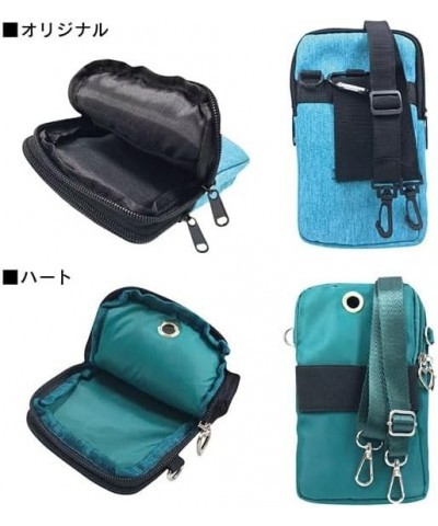 Useful Pochette Heart Teal $11.34 Crossbody Bags