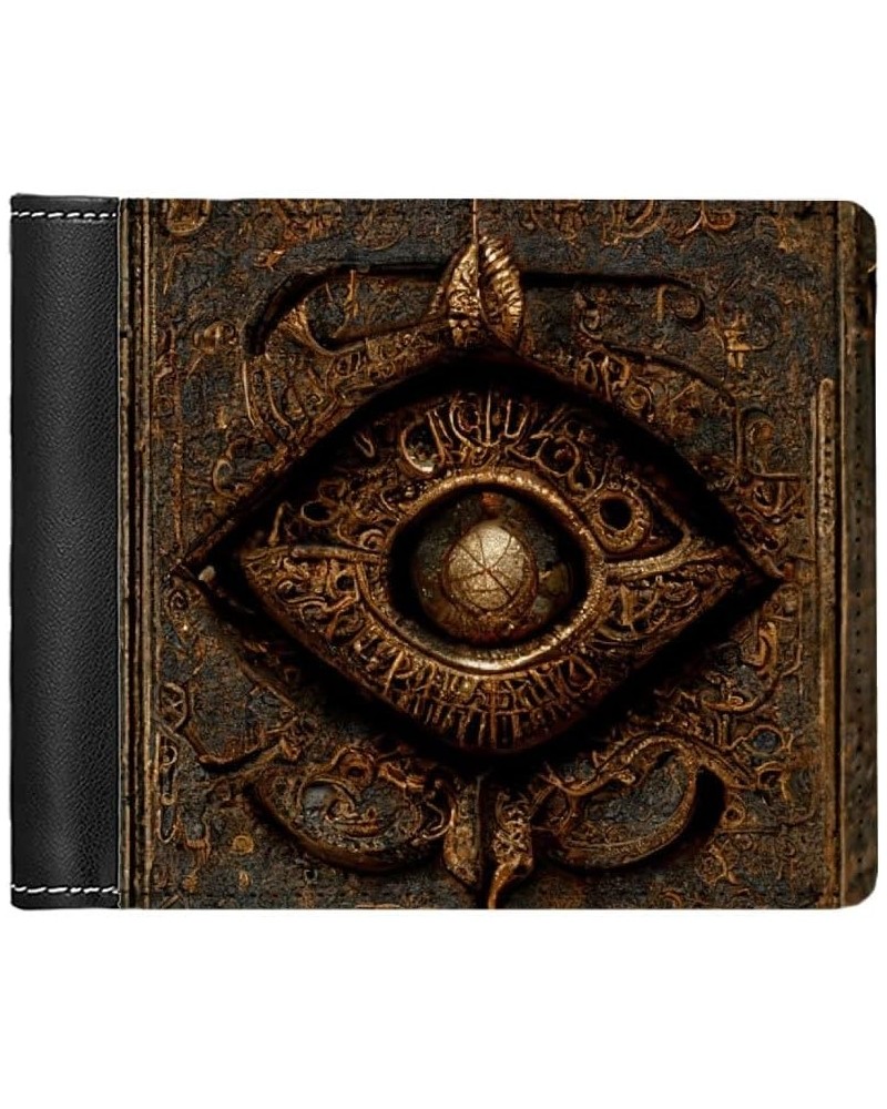 Black Magic Men's Wallet - Spell Book Wallet - Druid Wallet (Black) $13.80 Wallets