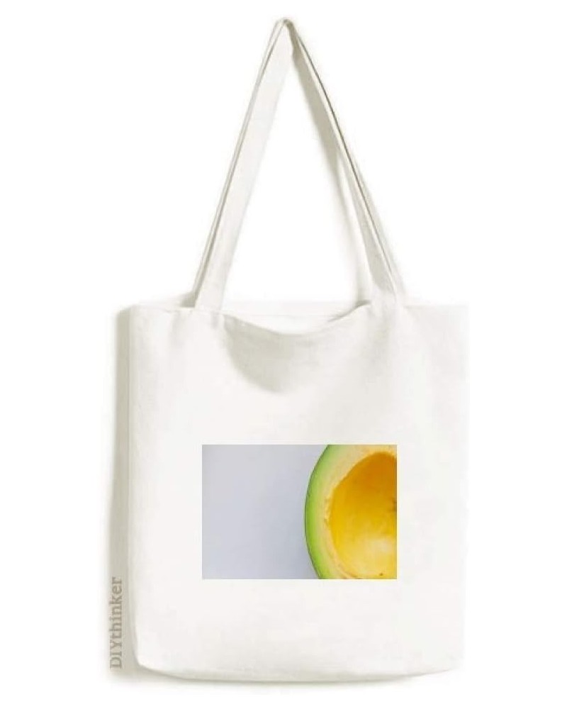 Fresh Tropical Fruit Avocado Picture Tote Canvas Bag Shopping Satchel Casual Handbag $17.66 Totes