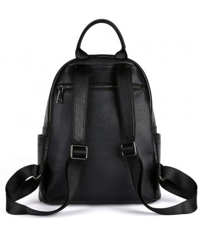 Backpack for Women Top Handle Handbag Large Capacity Shoulder Bag Multi Zip Pocket Daypack Travel Purse Black $43.85 Backpacks