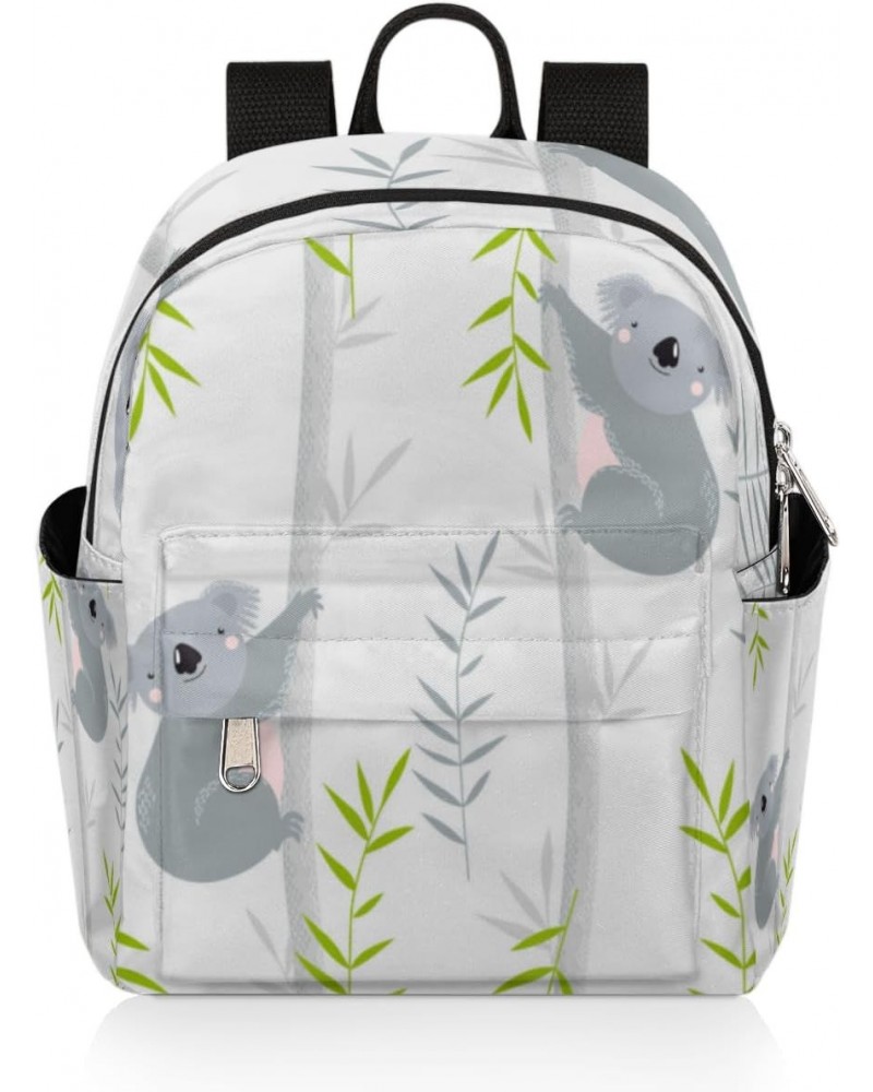 Cute Koala Mini Backpack for Women Girls,Animal Leaves Small Backpack Purse Travel Casual Daypack Lightweight Shoulder Bag $1...