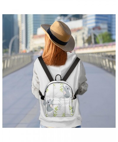 Cute Koala Mini Backpack for Women Girls,Animal Leaves Small Backpack Purse Travel Casual Daypack Lightweight Shoulder Bag $1...