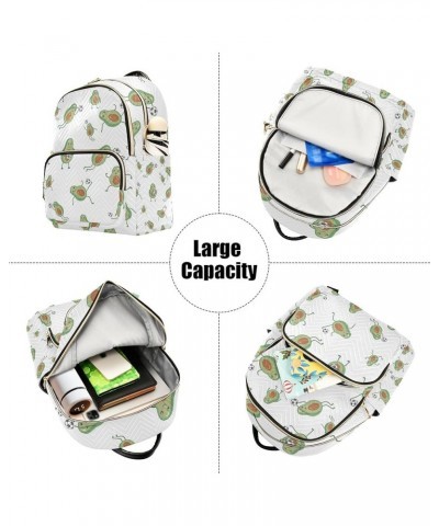 Avocado Soccer Backpack for Women Shoulder Bag Lightweight Mini Backpack Casual Daypack Back Pack Small(11.41'' x 6.1'' x 14....