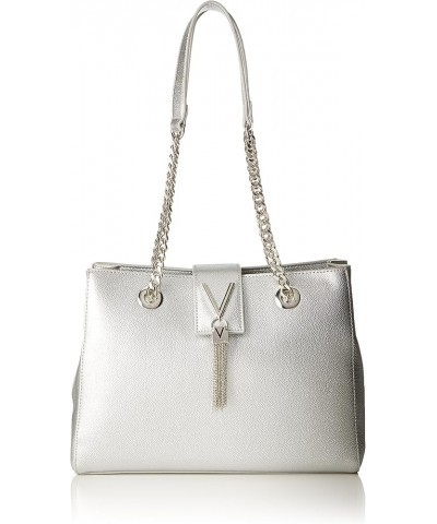 Women's Divina Tote Silver $63.05 Totes