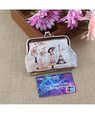 Tile Key Slim for Wallet Coin Card Wallet Purse Handbag Small Clutch Womens Holder Wallet White $7.58 Wallets