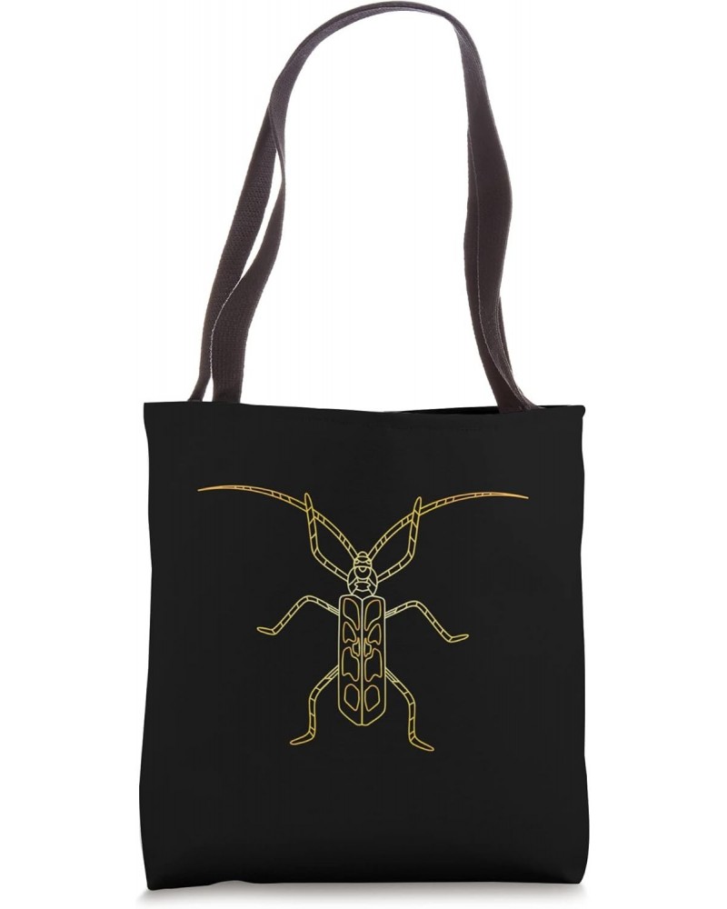 Entomology Golden Bug, Beetle & Insect Entomologist design Tote Bag $15.00 Totes