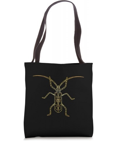 Entomology Golden Bug, Beetle & Insect Entomologist design Tote Bag $15.00 Totes